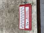 Walker Cutting Height Adjustment Decal 2748-1